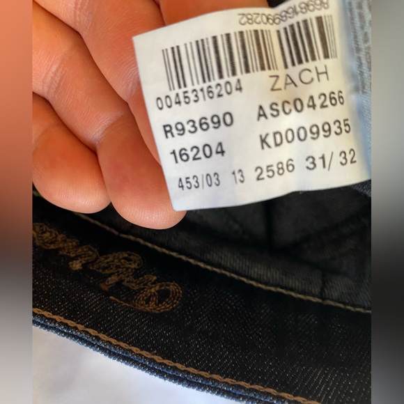 Men’s Mavi Regular - Rise straight leg blue jeans size 331/32 - Picture 7 of 14